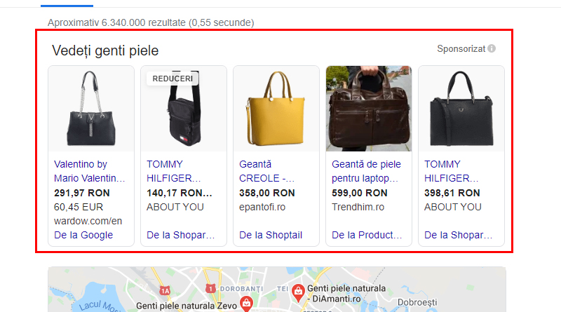 campanii google shopping ads